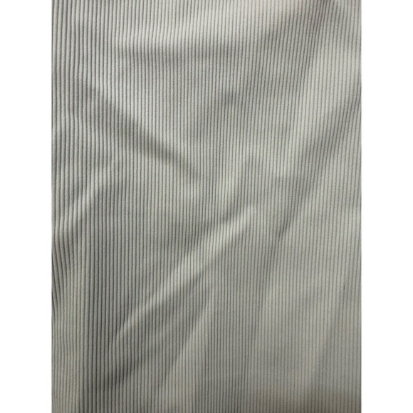 Solid & Striped Micro Ribber Cropped White Tank Top Size Medium - Picture 4 of 6